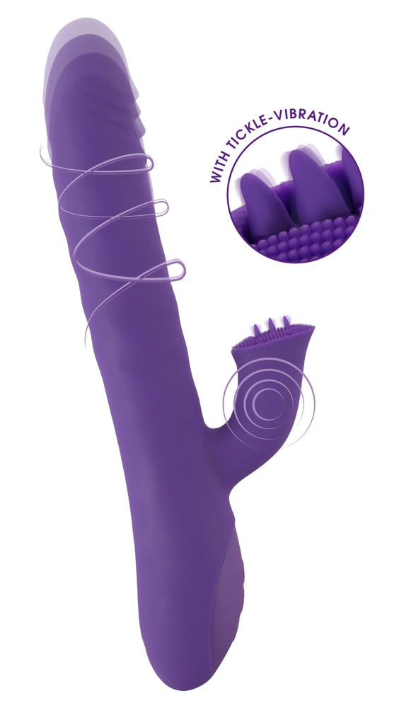 Sweet Smile Rabbit vibrator - Paars - Sweet Smile - SKU: 5973680000