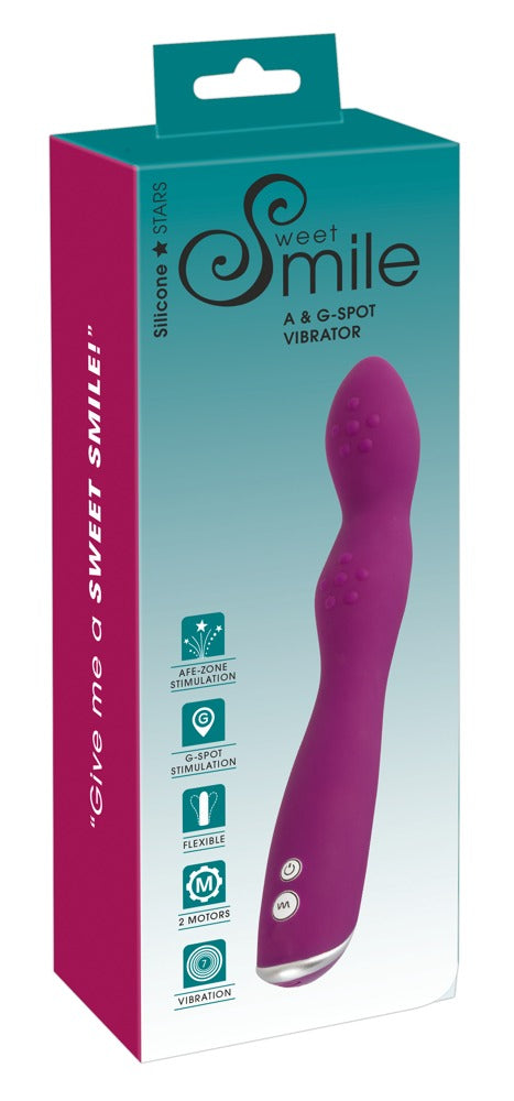 Sweet Smile A-spot vibrator - Paars - Sweet Smile - SKU: 5973760000