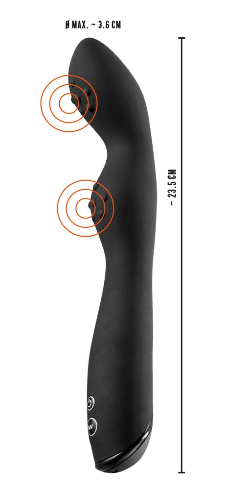 Rebel Vibrator - Zwart - Rebel - SKU: 5973840000