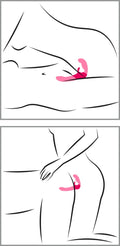 happyrabbit Strapless strap-on - Roze