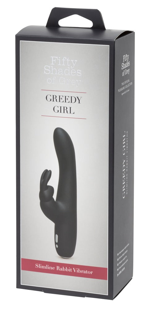 Fifty Shades of Grey Konijn vibrator - Zwart