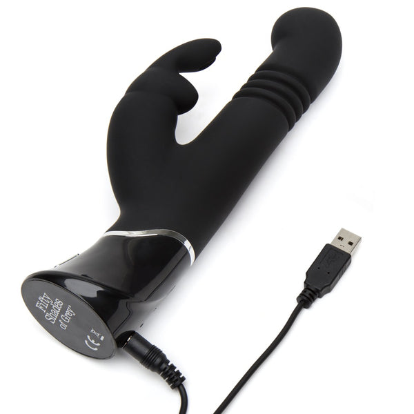 Fifty Shades of Grey G-Spot konijn vibrator - Zwart - Fifty Shades of Grey - SKU: 5976190000