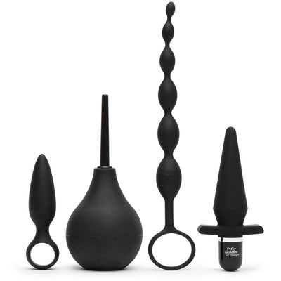 Fifty Shades of Grey Anale set - Zwart