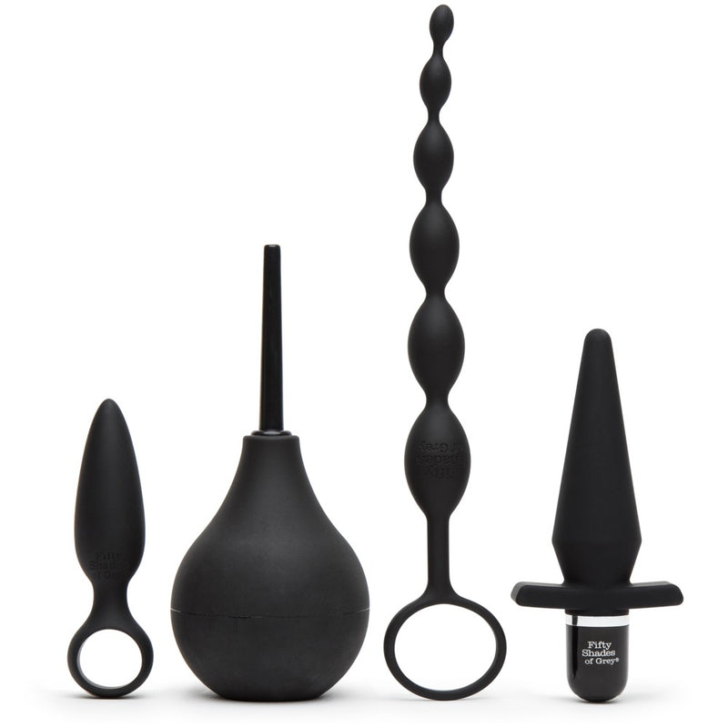 Fifty Shades of Grey beginners anal set - Zwart