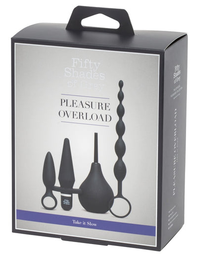 Fifty Shades of Grey Anale set - Zwart