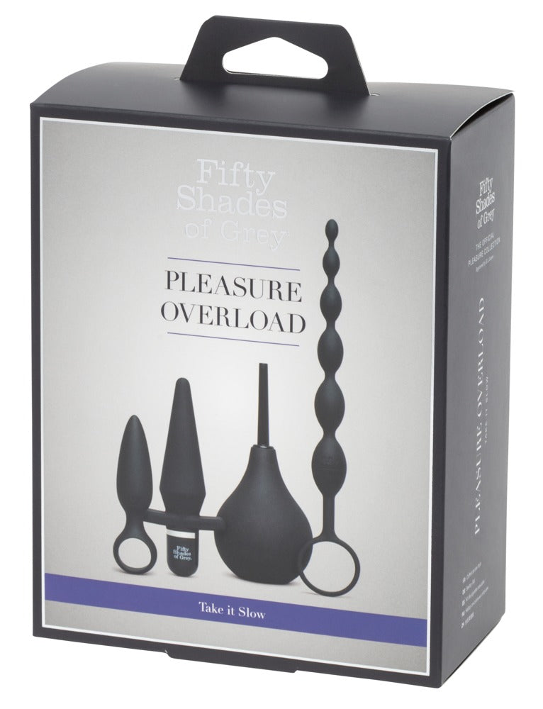 Fifty Shades of Grey beginners anal set - Zwart