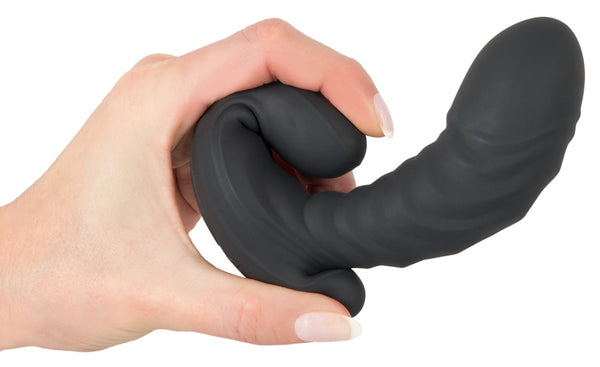 Inflatable + RC Vibrator - Zwart - Inflatable + RC - SKU: 5979290000