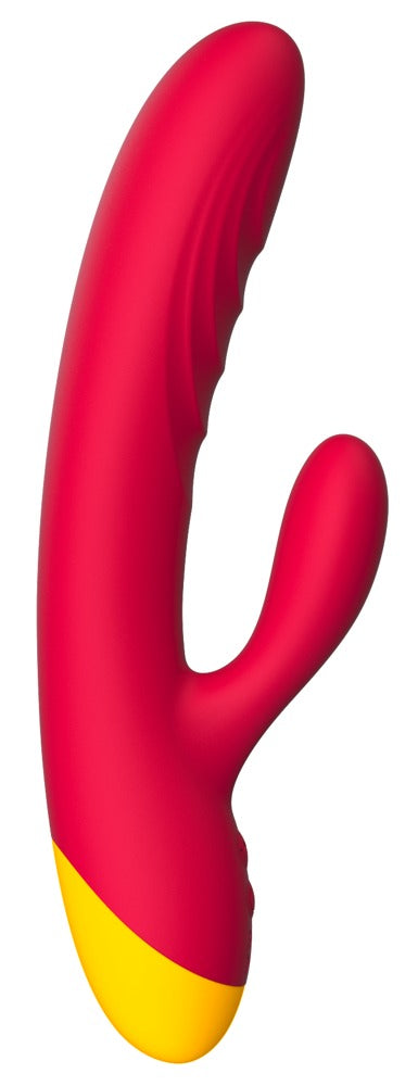 ROMP Jazz vibrator met zachte groeven - Rood - ROMP - SKU: 5980890000