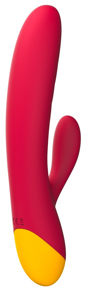 ROMP Jazz vibrator met zachte groeven - Rood - ROMP - SKU: 5980890000