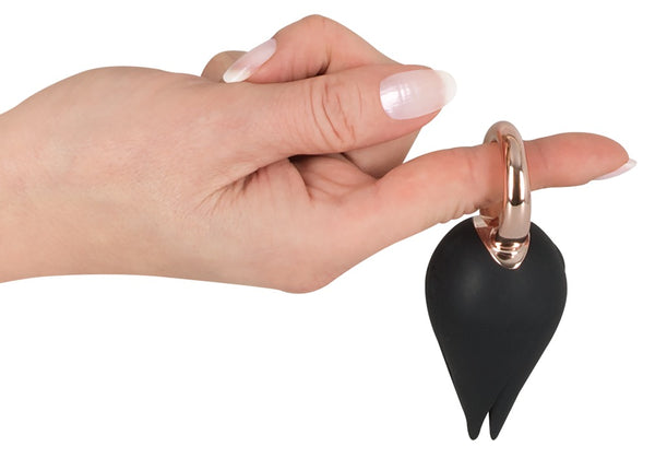 Belou Vinger vibrator - Zwart - Belou - SKU: 5987200000