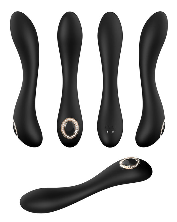 Cleopatra G-spot vibrator - Zwart - Cleopatra - SKU: 5987630000