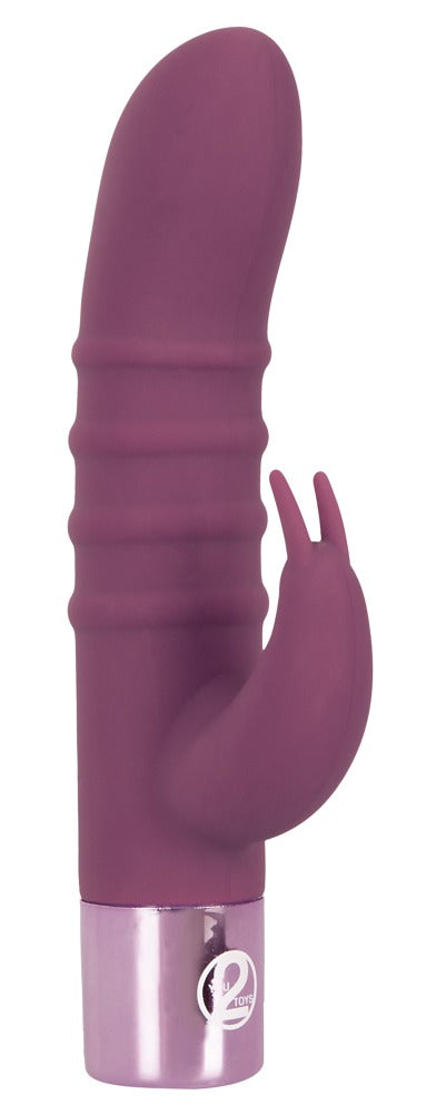 Elegant Series Rabbit Vibe clitorisstimulator - Paars - Elegant Series - SKU: 5998830000