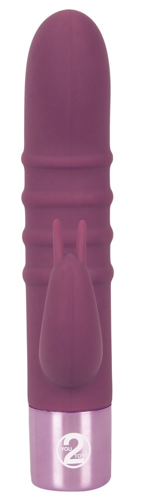 Elegant Series Rabbit Vibe clitorisstimulator - Paars - Elegant Series - SKU: 5998830000