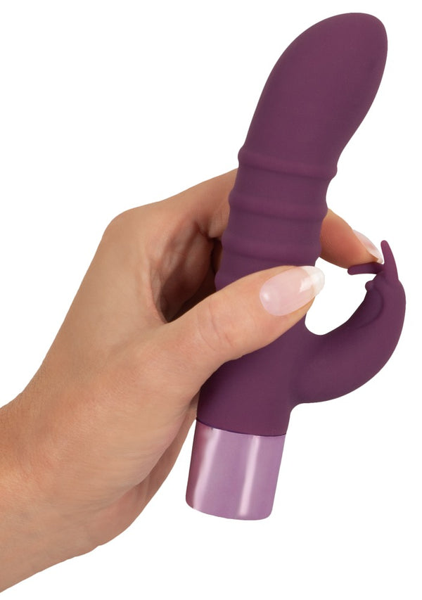 Elegant Series Rabbit Vibe clitorisstimulator - Paars - Elegant Series - SKU: 5998830000