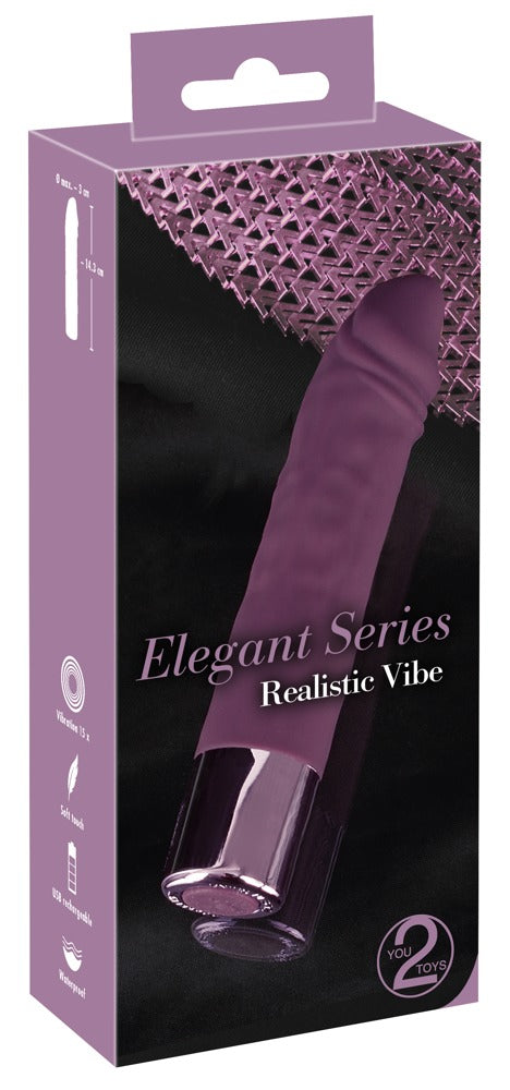 Elegant Series vibrator - Paars - Elegant Series - SKU: 5999050000