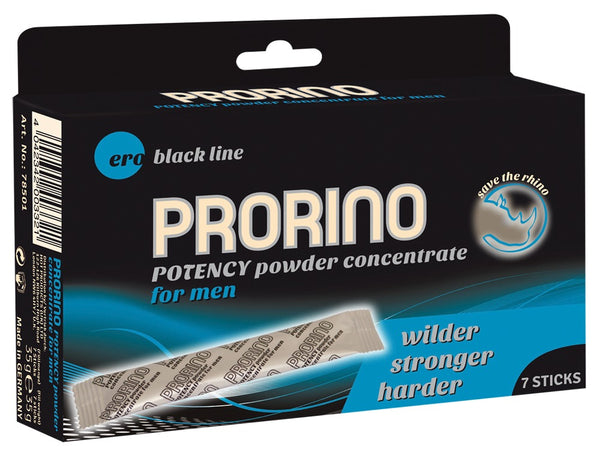 HOT Potentie poeder 7st - Zwart - HOT - SKU: 6106310000