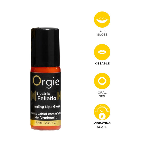 Orgie elektrische lipgloss met trillingen - Orgie - SKU: 6116620000