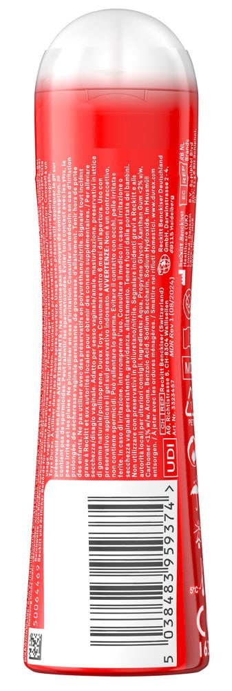 Durex lubricant met aardbeiensmaak - Durex - SKU: 6199650000