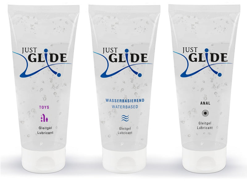 Just Glide set 3x200ml - Transparant