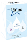 Just Glide set 3x200ml - Transparant