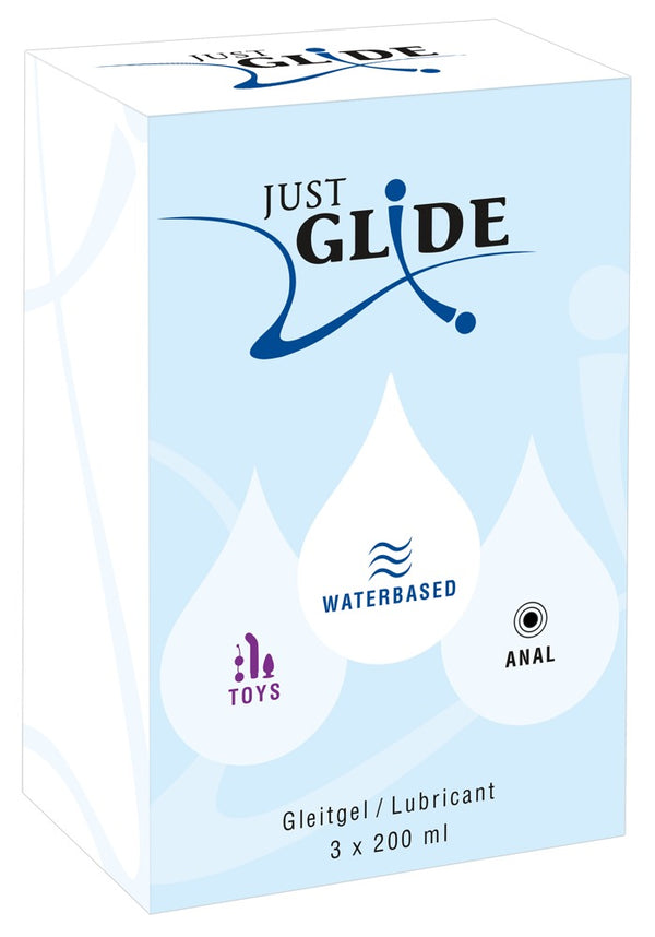 Just Glide set 3x200ml - Transparant - Just Glide - SKU: 6239970000