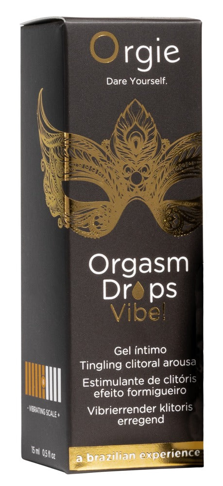 Orgie clitoris druppels met vibratie - Orgie - SKU: 6257790000