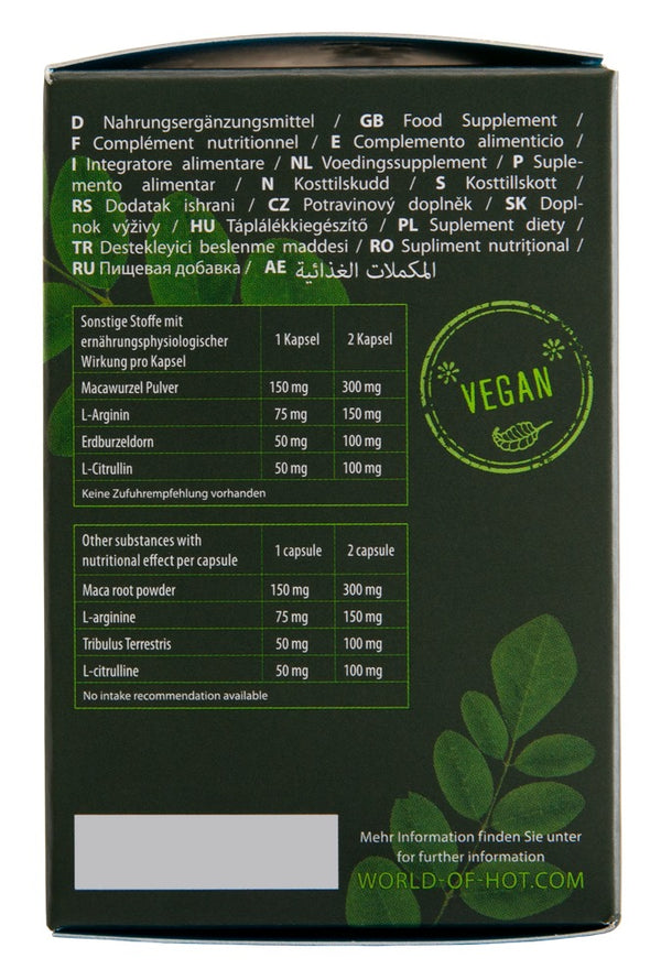HOT Pure Moringa + Maca Power - HOT - SKU: 6263330000