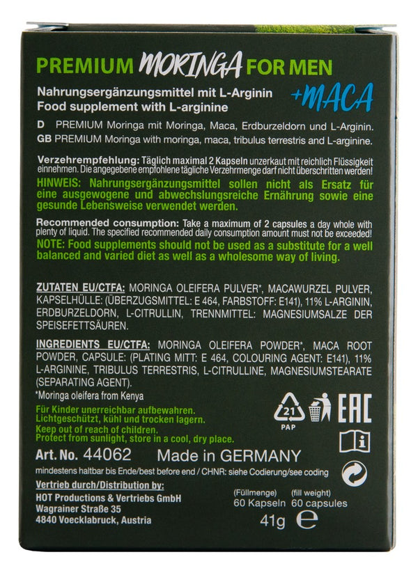 HOT Pure Moringa + Maca Power - HOT - SKU: 6263330000