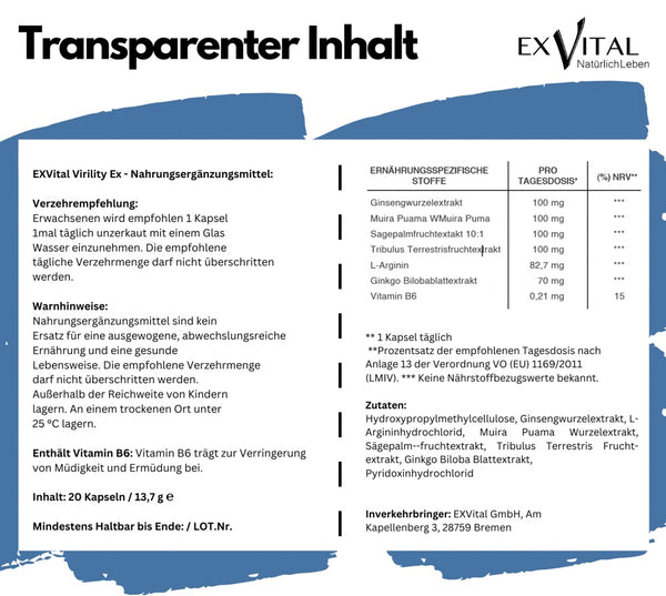 VirilityEx prestatiecapsules - IntimateRed - SKU: 6265700000