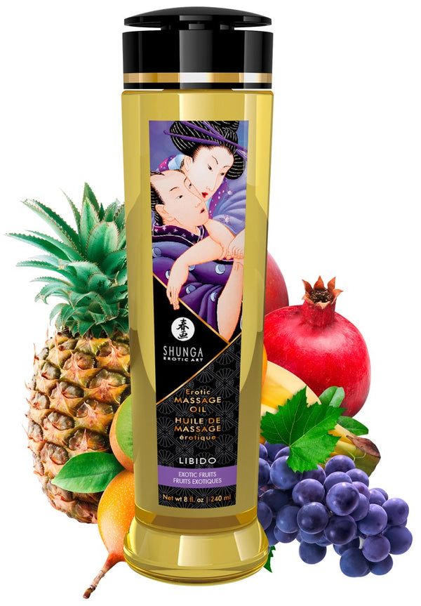 Shunga Aphrodisia massageolie met rozengeur - Shunga - SKU: 6272910000