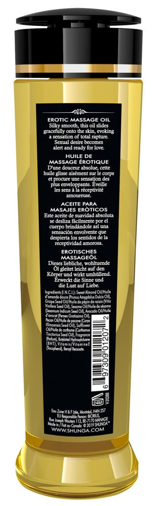 Shunga Aphrodisia massageolie met rozengeur - Shunga - SKU: 6273210000