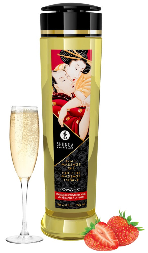 Shunga Aphrodisia massageolie met rozengeur - Shunga - SKU: 6273300000