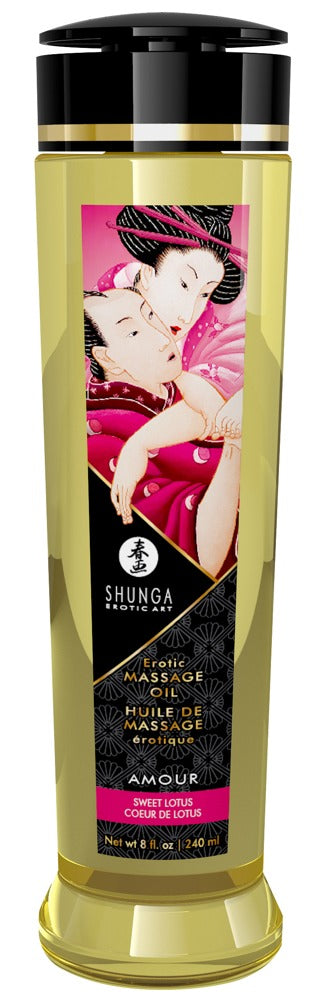 Shunga Aphrodisia massageolie met rozengeur - Shunga - SKU: 6273800000