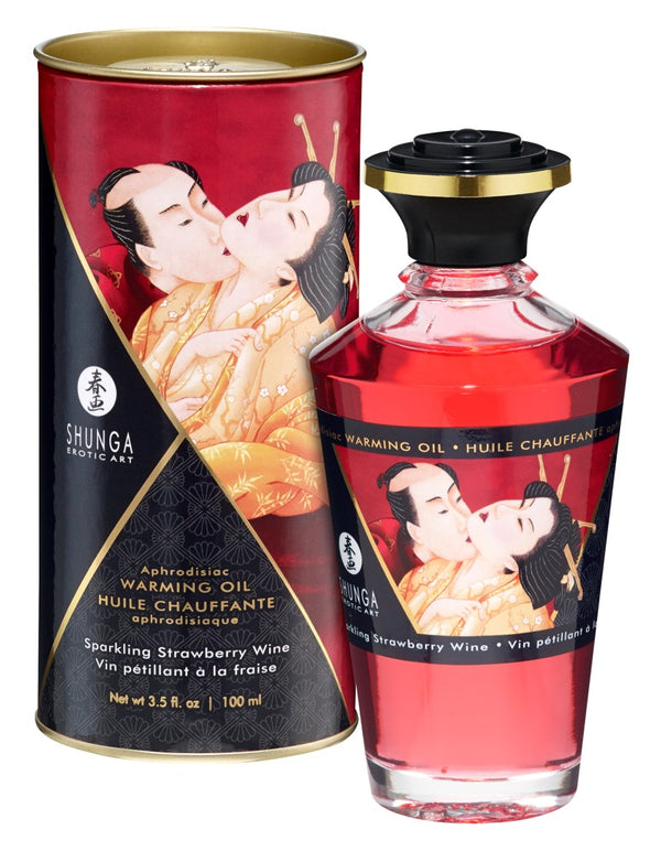 Shunga Frambozengevoel massageolie - Shunga - SKU: 6274880000