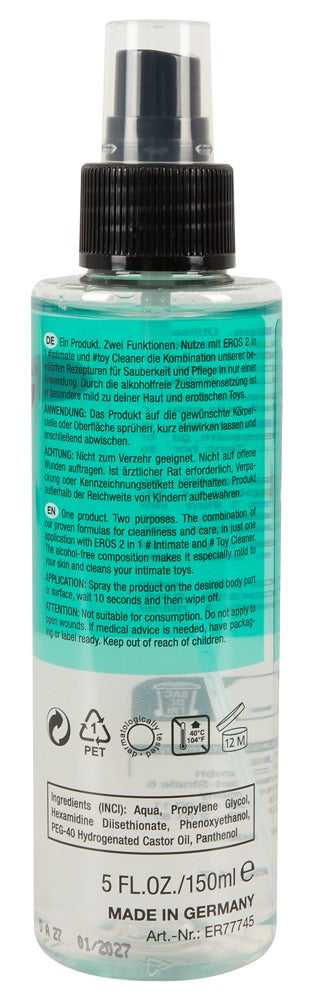 Eros Intiem & toy cleaner - Transparant