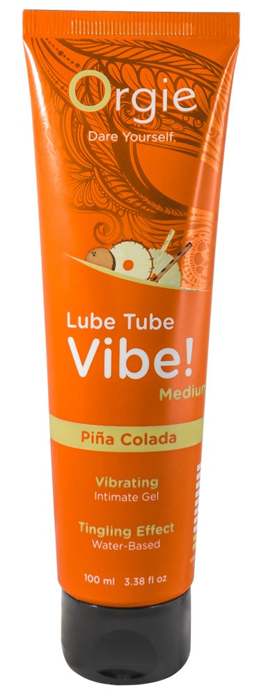 Orgie Lube Tube Vibe! Piña Colada vibrerende gel - Orgie - SKU: 6299520000