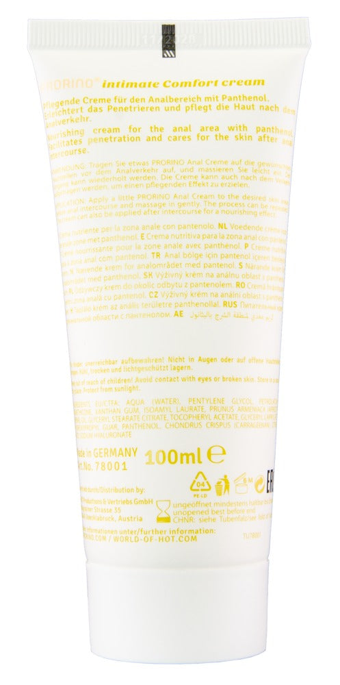 Intimate Comfort Crème Anale Verzorging