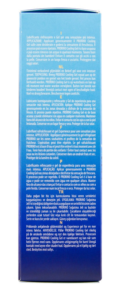 PRORINO Cooling gel - Transparant - PRORINO - SKU: 6309690000