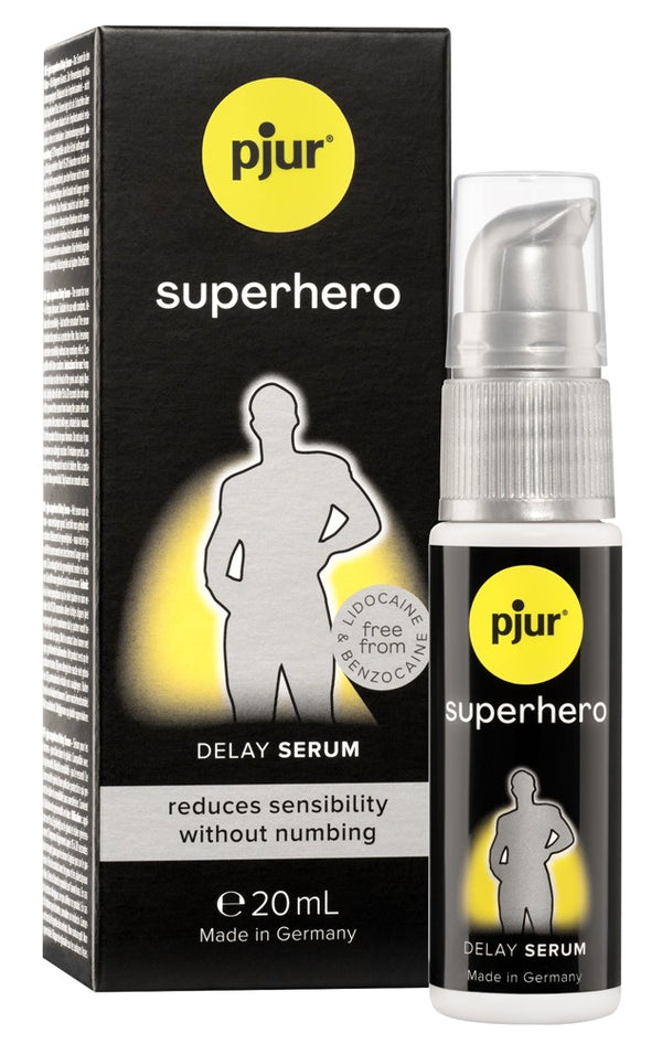 pjur Superhero Delay vertragingsserum - Transparant - pjur - SKU: 6312990000