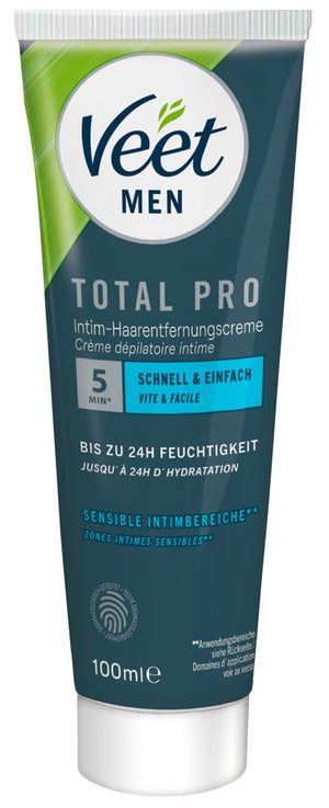 Veet Intiem ontharingsset voor mannen - Zwart