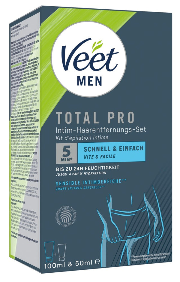 Veet Intiem ontharingsset voor mannen - Zwart - Veet - SKU: 6313610000