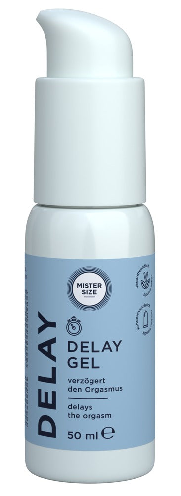 Mister Size vertragingsgel met kruidnagelolie - Transparant - Mister Size - SKU: 6315150000