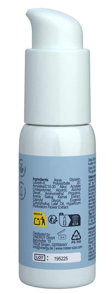 Mister Size Delay vertragingsgel - Mister Size - SKU: 6315150000