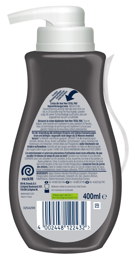 Veet ontharingscrème voor mannen met hydratatie - - Veet - SKU: 6316550000