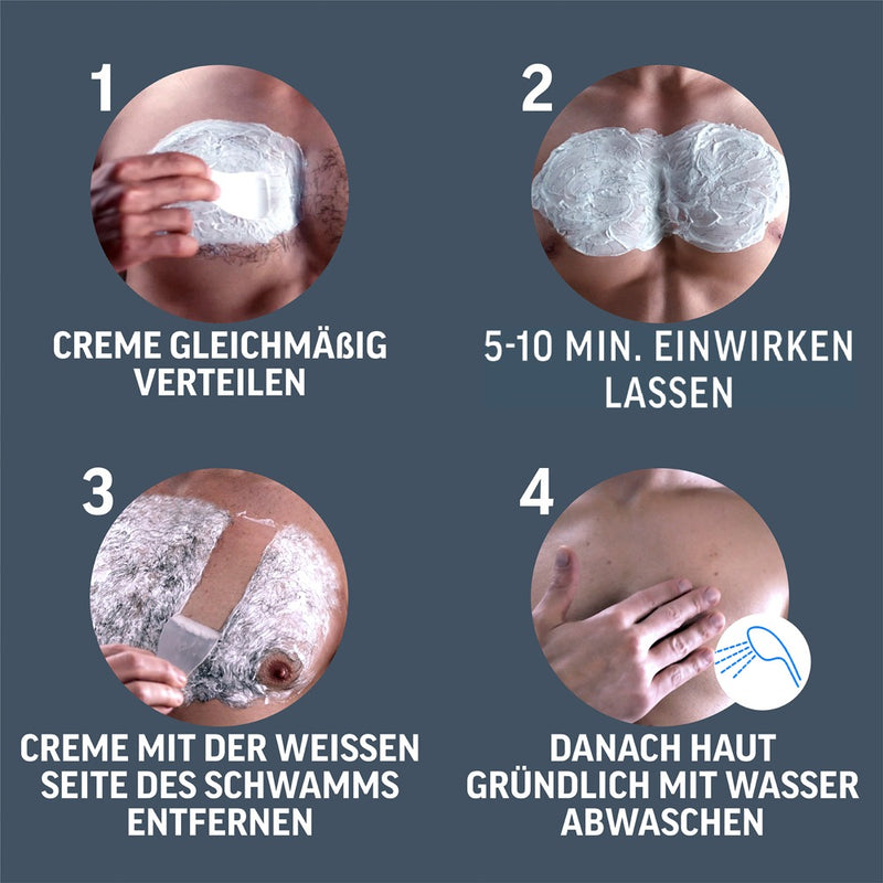 Veet ontharingscrème voor mannen met hydratatie -