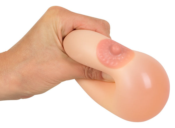Stressbal Borst met tepel - Huidskleur Licht - IntimateRed - SKU: 7000960000