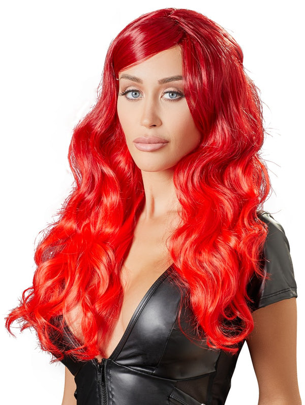 Cottelli ACCESSOIRES Cottelli Pruik - Rood - Cottelli ACCESSOIRES - SKU: 7003390000