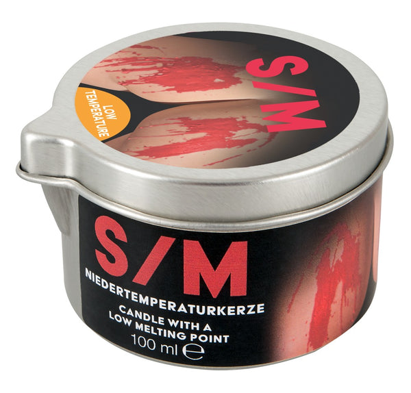 S/M kaars met 2 lonten - Rood - IntimateRed - SKU: 7004280000