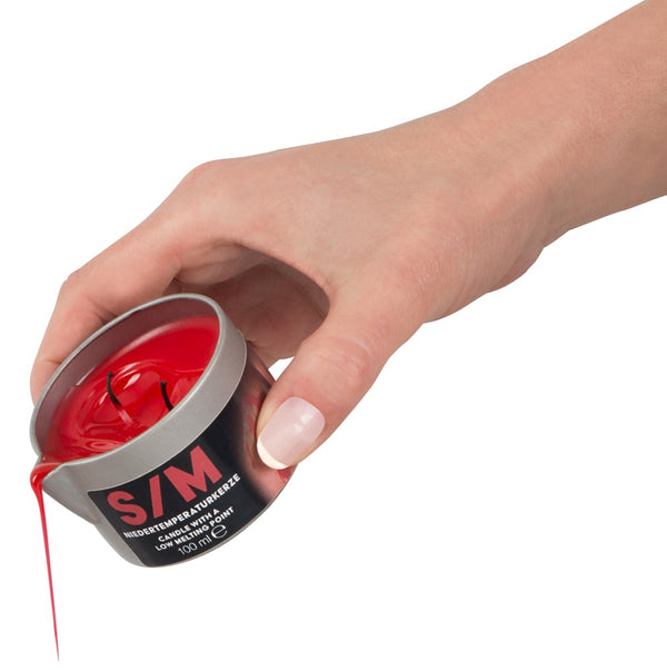 S/M kaars met 2 lonten - Rood - IntimateRed - SKU: 7004280000