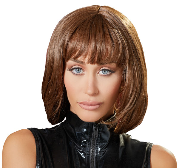 Cottelli ACCESSOIRES Cottelli Pruik - Bruin - Cottelli ACCESSOIRES - SKU: 7005410000